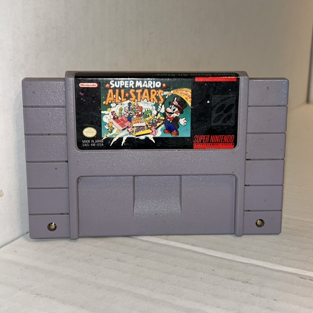 Super Mario All Stars (Super Nintendo SNES)